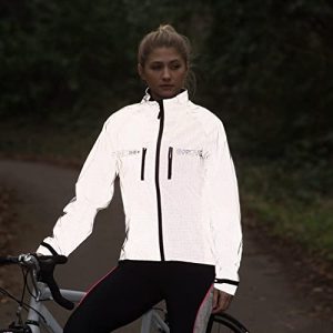 Women's REFLECT360 Plus Waterproof Cycling Jacket Hi Visibility Reflective Cycling Coat