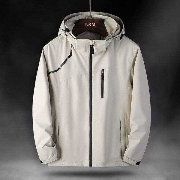 Men&Women Waterproof Softshell Jacket Hunting Camping Windbreaker Outdoor Coat Tactical Clothing Outwear s8 Black XS
