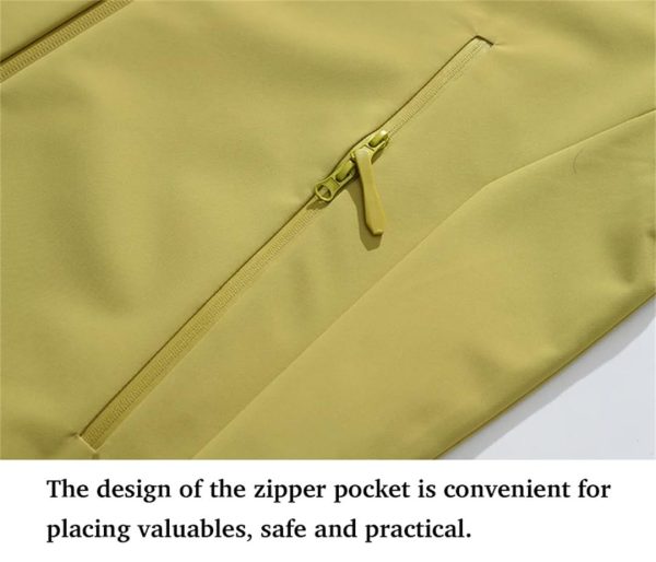 Unisex Waterproof Windbreaker Hiking Trekking Raincoat Outdoor Sporty Windproof Climbing Jacket