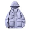 Men And Women Outdoor Sports 3-In-1 Storm Jacket Couples Waterproof Windproof Ski Mountaineering Jacket
