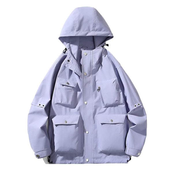 Men And Women Outdoor Sports 3-In-1 Storm Jacket Couples Waterproof Windproof Ski Mountaineering Jacket