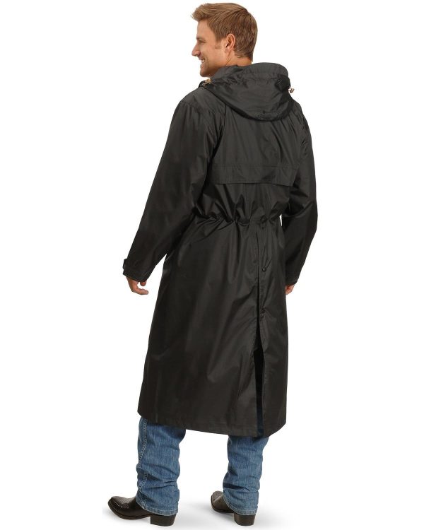 Outback Trading Women's 2406 Pak-a-roo Duster Waterproof Windproof Seam-Sealed Long Sleeve Rain Coat