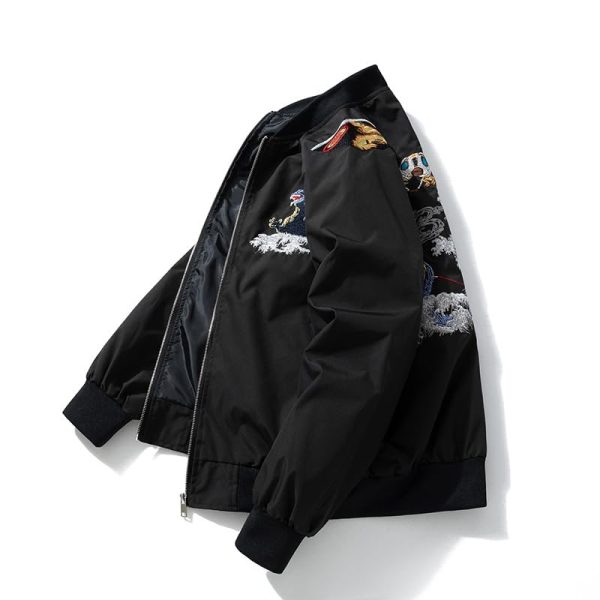 Jacket for Men - Spring Baseball Jacket for Air Force Flight Jacket for Women