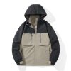Men Women Lightweight Outdoor Raincoat Windproof Waterproof Outerwear Windbreaker Hood Jacket