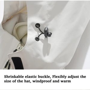 Men's Women's Waterproof Coat Hiking Climbing Camping Skiing Warm Windproof Windbreaker 3-In-1 Fleece Jacket