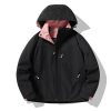 Men's Outdoor Windproof Waterproof Sport Climbing Hooded Jacket Couples Raincoat Jacket