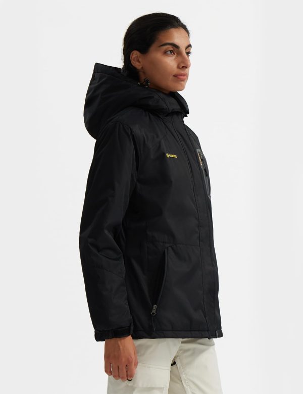 Women's Ski Snow Jacket Warm Winter Waterproof Coat Snowboard Rain Jacket Hooded Windproof Windbreaker