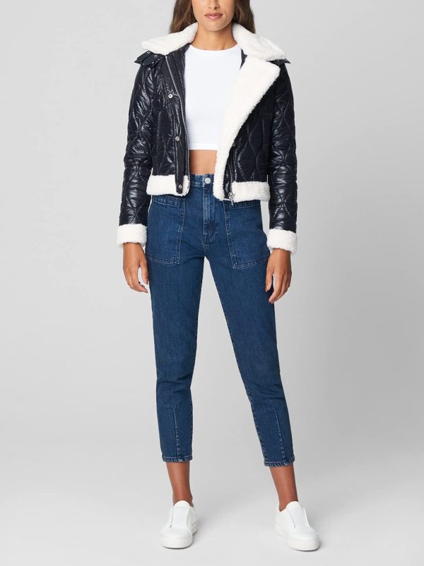 womens Luxury Clothing Quilted Print Jacket, Comfortable & Stylish Windbreaker Coat