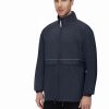 Men's Rain Jacket Cycling Running Jackets Waterproof Raincoat with Hood Windbreaker Hiking Jacket Rain Coat