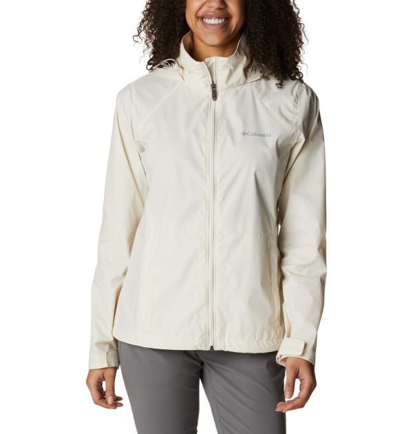 Women's City Grey Trench Coat, Large