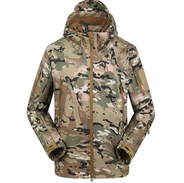 2022 Outdoor Waterproof SoftShell Jacket Hunting windbreaker ski Coat hiking rain camping fishing tactical Clothing