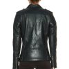 Womens Leather Jacket For Women Real Leather Jacket Soft Lambskin Biker Jacket Slim-Fit