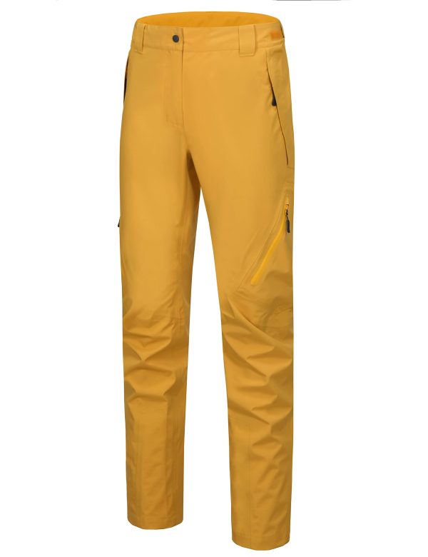 Women's Lightweight Waterproof Rain Pants Breathable Hiking Pants for Outdoor Fishing