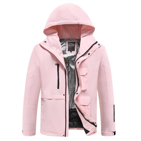 Womens/Mens Ski Jacket Waterproof Windbreakers Isulated Snowboarding Snow Coat for Winter Warm