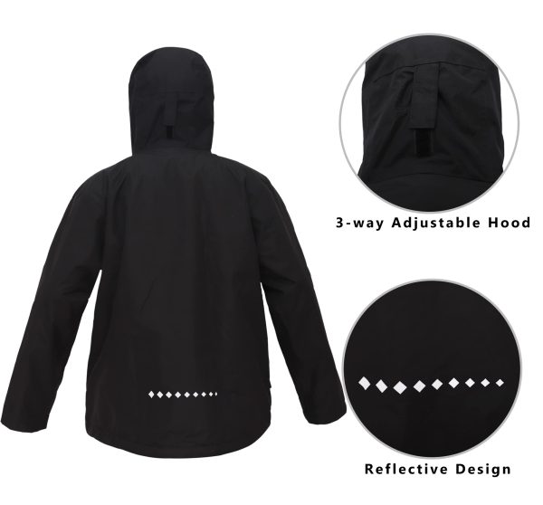 Rain Suits for Men Women Waterproof Rain Gear Jacket with Bib Pants Foul Weather Gear for Fishing Sailing