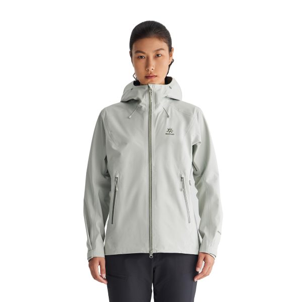Women's Hiking Jacket Rain Jacket Hooded Running Windbreaker Waterproof Packable Lightweight Outdoor Hardshell