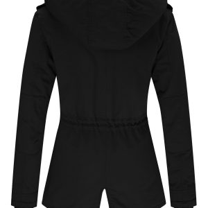Women's Winter Thicken Cotton Coat Warm Parka Jacket with Removable Hood