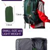 Women Waterproof Lightweight Rain Jacket Active Outdoor Hooded Raincoat