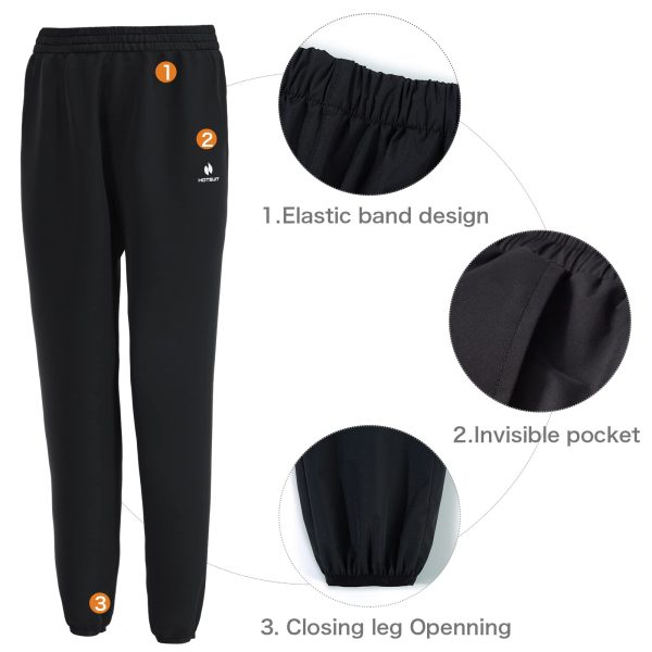 HOTSUIT Sauna Suit Women Durable Boxing Sweat Suits Gym Workout Exercise Sauna Jacket Pants