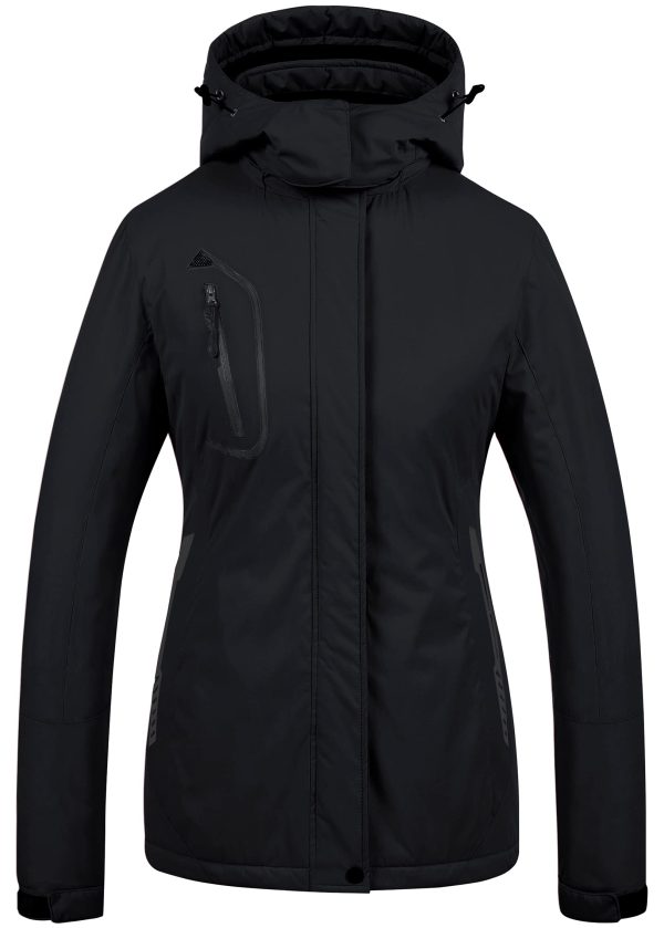 Women's Mountain Waterproof Ski Jacket Windproof Snowboarding Jacket Warm Winter Coat Raincoat