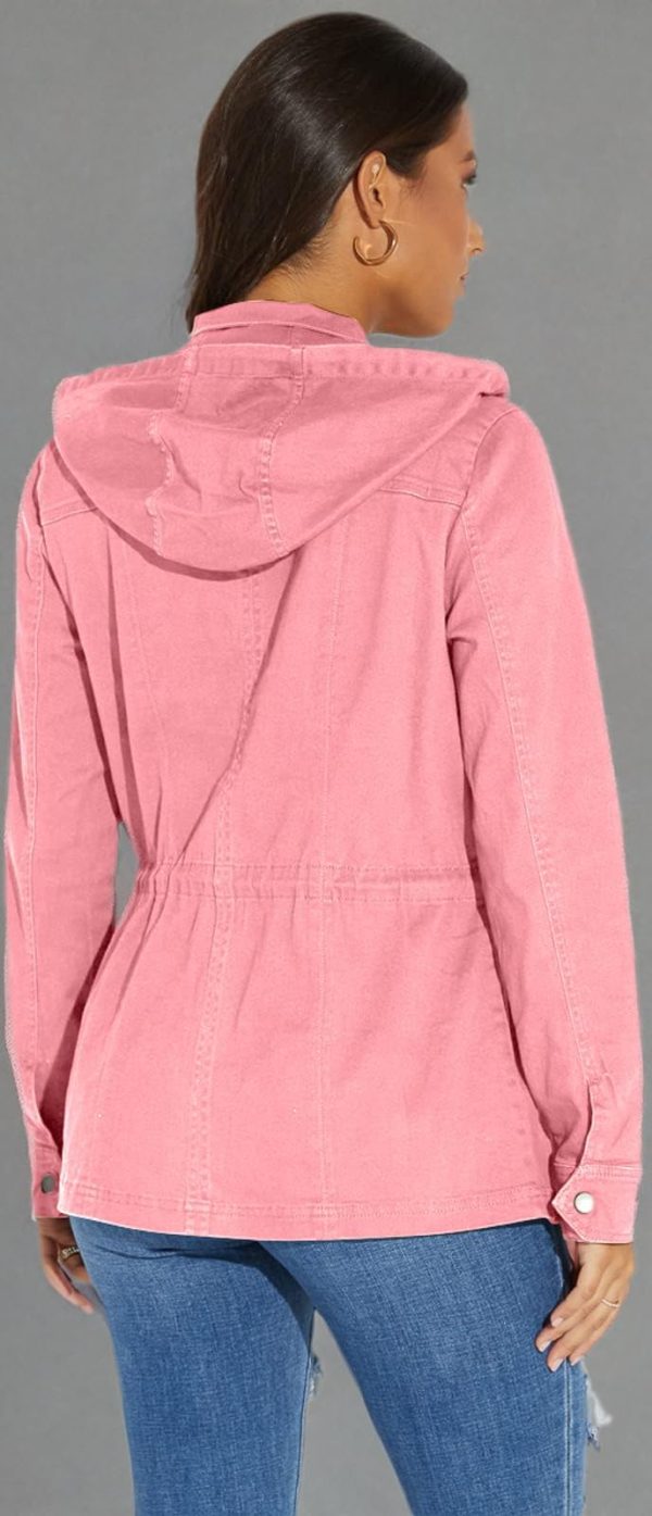 Casual Jackets for Women Long Sleeve Lightweight Outwear Bomber Coats with Pockets