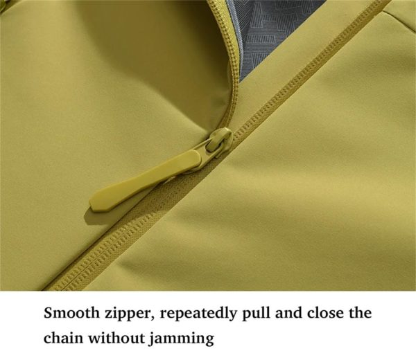 Unisex Waterproof Windbreaker Hiking Trekking Raincoat Outdoor Sporty Windproof Climbing Jacket