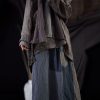 Fall Women Linen Trench Coat Lighweight Open Front Cardigan Patchwork Vintage Loose Windbreaker