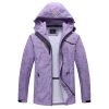 Women's Waterproof Rain Jacket,Lightweight Windproof Full Zip Women's Packable Fall Raincoat Windbreaker with Hood