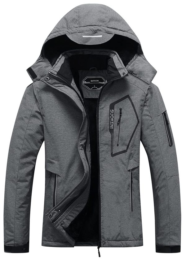 Women's Waterproof Warm Winter Snow Coat Hooded Raincoat Ski Snowboarding Jacket