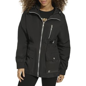 Women's Soft Windbreaker Rain Wear Durable 3 Pocket Anorak