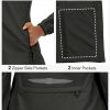 Women's Lightweight Waterproof Cycling Jacket with Removable Sleeves for Biking Running Golf