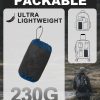 Women's Packable Rain Jacket Waterproof Lightweight Rain Coat with Hood for Golf Cycling Hiking