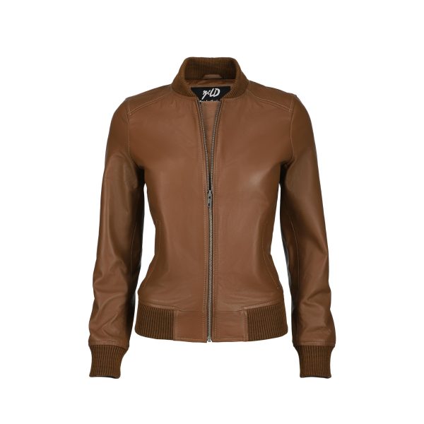 Classical Varsity Style Leather Jacket Women - Casual Fashion Windbreaker Moto Biker Genuine Leather Bomber Jacket Women