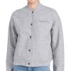 Women's Knit Bomber Jacket