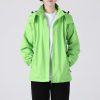 Women's Lightweight Rain Jacket with Hood, Waterproof Travel Jacket