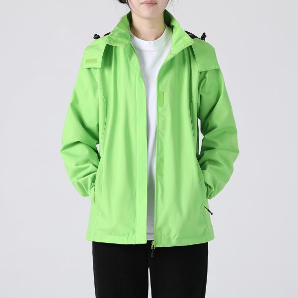 Women's Lightweight Rain Jacket with Hood, Waterproof Travel Jacket