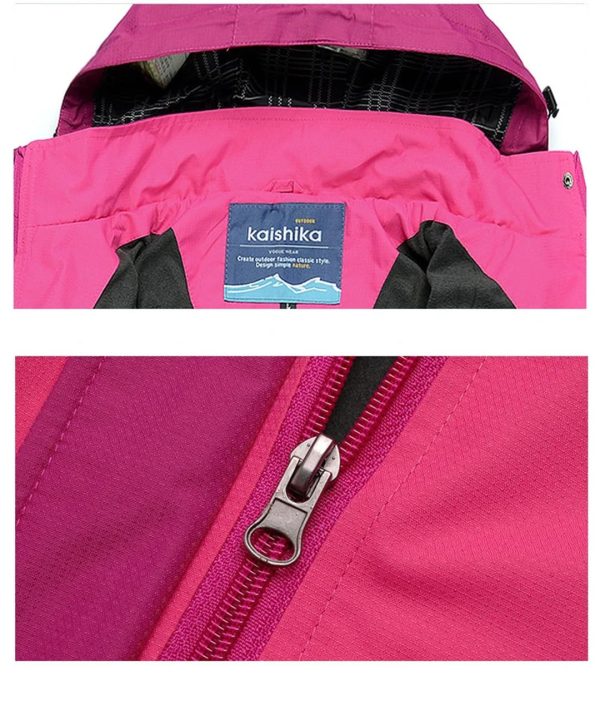 Women Outdoor Sports Coats Windbreaker Travel Waterproof Camping Hiking Climbing Trekking Jacket