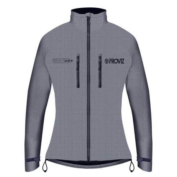 Women's REFLECT360 Plus Waterproof Cycling Jacket Hi Visibility Reflective Cycling Coat