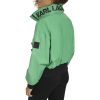 Paris Women's Short Anorack with Logo Sleeve Jacket