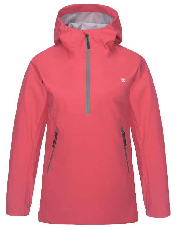 Women's Waterproof Rain Jacket High-Performance Anorak Lightweight Windbreaker for Hiking