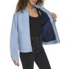 Women's Zip Up Utility Jacket with Collar