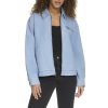 Women's Zip Up Utility Jacket with Collar