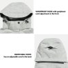 Women's Waterproof Rain Jacket Breathable Windbreaker Coat for Ski Outdoor Hiking