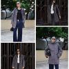 Raincoat Women Waterproof Long Hooded Rain Jacket Trench Coats Windbreaker Travel Jacket