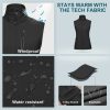 Women's Lightweight Running Vest Outerwear with Pockets, Windproof Sleeveless Jacket for Golf Hiking Travel