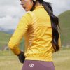 Womens Cycling Jackets Windproof Lightweight Windbreaker Water-resistant Bike Jackets Breathable Running Jacket Biking