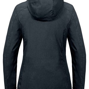 Women's Waterproof Hiking Skiing Jacket with Removable Hood, Fleece Lined Winter Warm Rain Coat